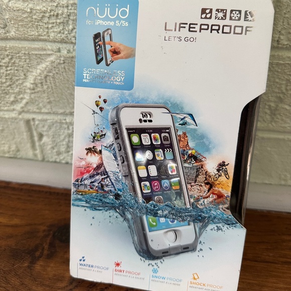 Lifeproof - nuud for iPhone 5/5s - Screenless Technology - Picture 1 of 3